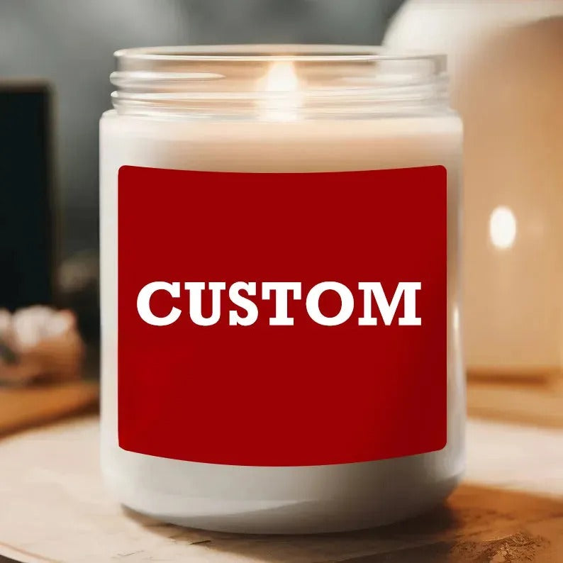 Custom Your Favorite Team Candle, Football Stadium Lucky Candle