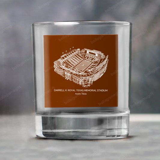 Darrell K Royal–Texas Memorial Stadium - Texas Longhorns Whiskey Cup