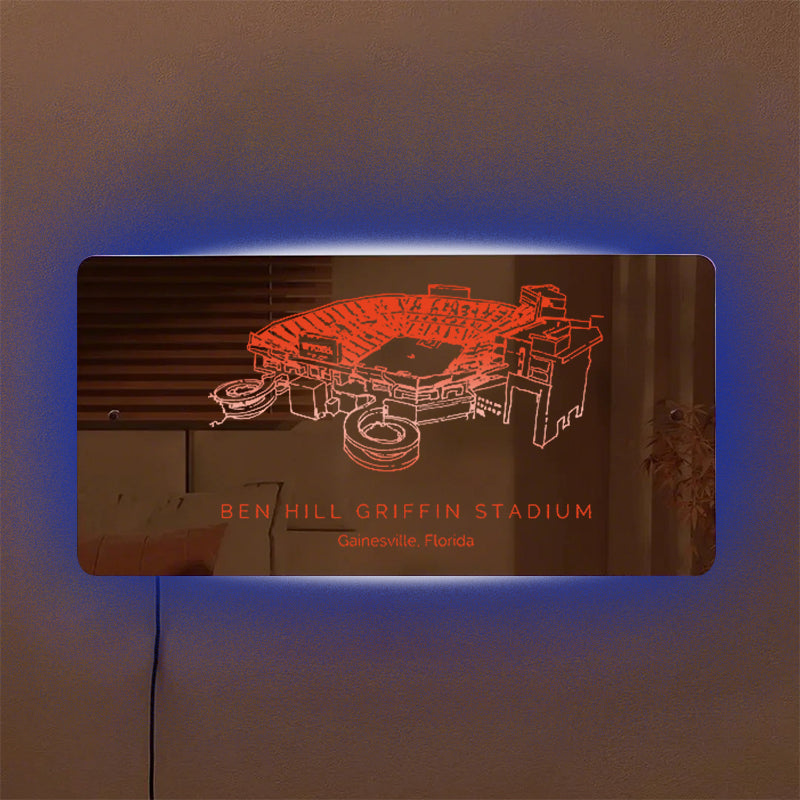 Ben Hill Griffin Stadium Mirror Light-Gifts For Sports Lovers