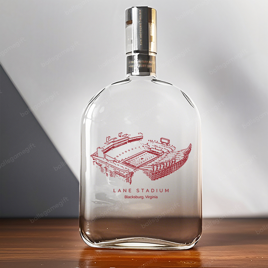 Lane Stadium - Virginia Tech Hokies Whiskey Bottles