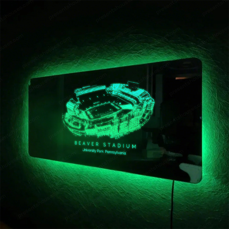 Beaver Stadium Mirror Light-Gifts For Sports Lovers