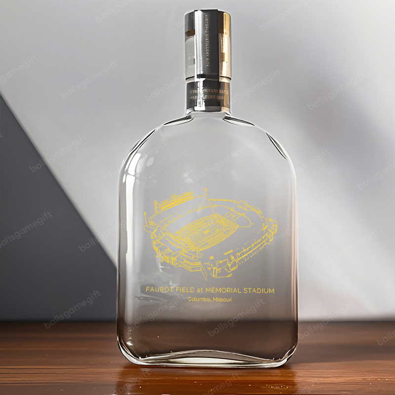 Faurot Field at Memorial Stadium- Missouri Tigers Whiskey Bottles