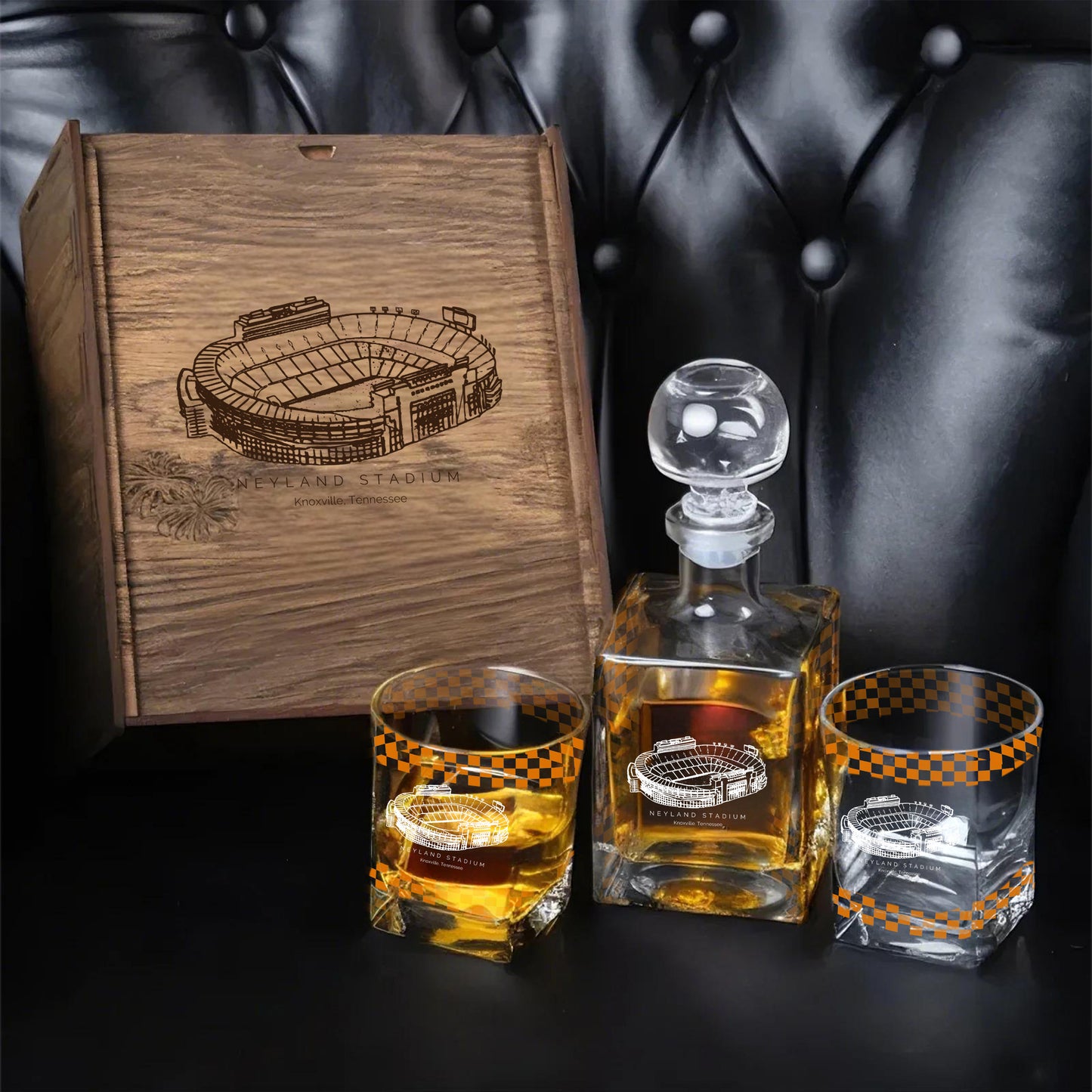 Neyland Stadium - Tennessee Volunteers Whiskey Cup Set Series