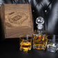 Faurot Field at Memorial Stadium- Missouri Tigers Whiskey Set