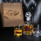 Lane Stadium - Virginia Tech Hokies Whiskey Set