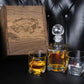 Doak Campbell Stadium - College Whiskey Set