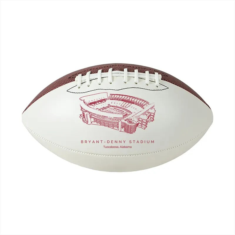 Bryant-Denny Stadium - Alabama Crimson Tide football, Stipple Art College Football