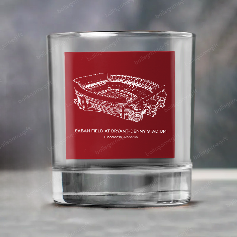 Saban Field at Bryant-Denny Stadium - Alabama Crimson Tide Whiskey Cup