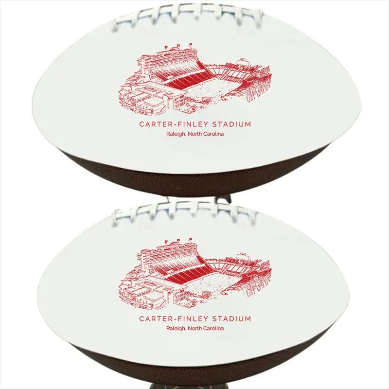 Carter–Finley Stadium - NC State Wolfpack football, Stipple Art College Football