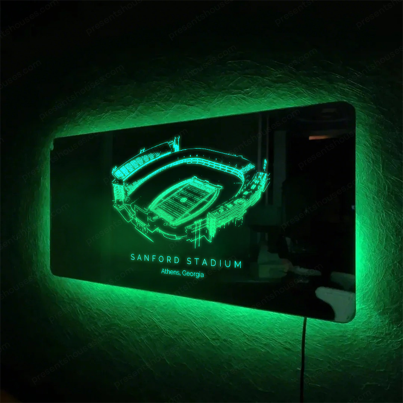 Sanford Stadium Mirror Light-Gifts For Sports Lovers