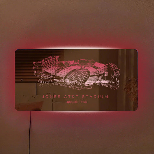 Jones AT&T Stadium Mirror Light-Gifts For Sports Lovers