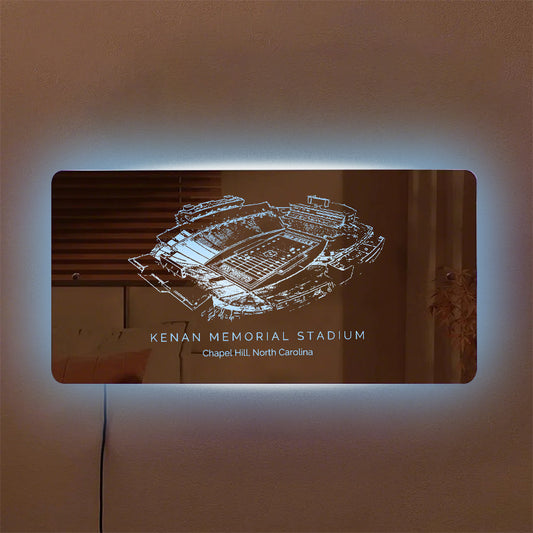 Kenan Memorial Stadium Mirror Light-Gifts For Sports Lovers