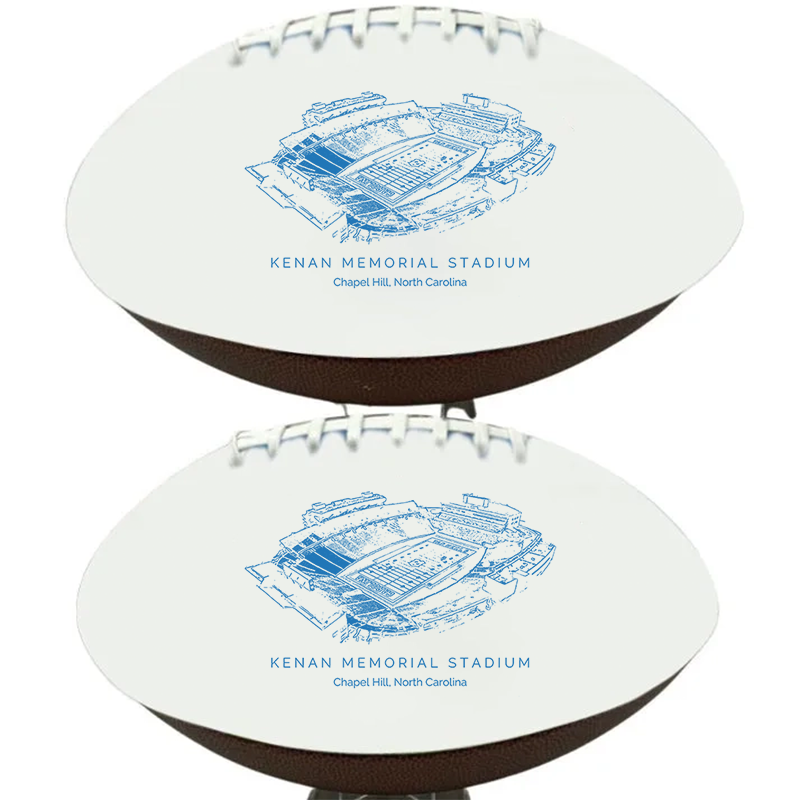 Kenan Memorial Stadium - North Carolina Tar Heels football, Stipple Art College Football