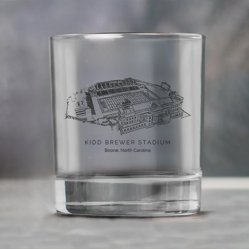 Kidd Brewer Stadium - Appalachian State Mountaineers Whiskey Cup