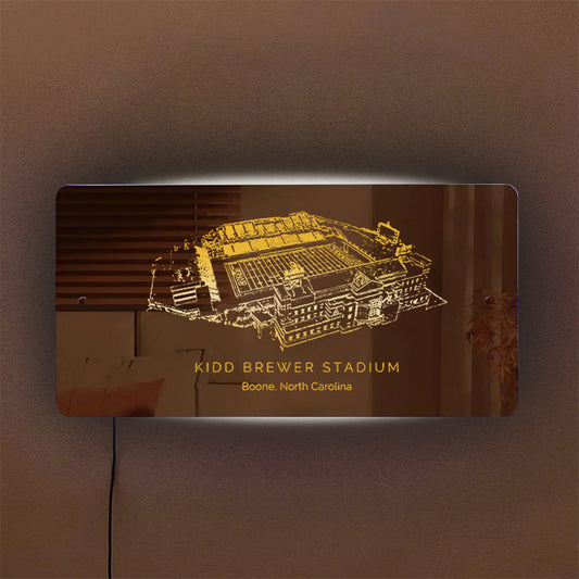 Kidd Brewer Stadium Mirror Light-Gifts For Sports Lovers