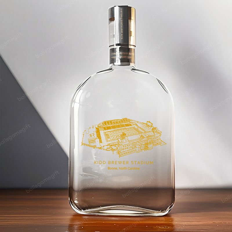 Kidd Brewer Stadium - Appalachian State Mountaineers Whiskey Bottles