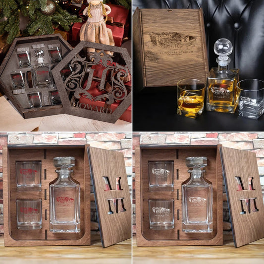 Rice–Eccles Stadium - Utah Utes Whiskey Set