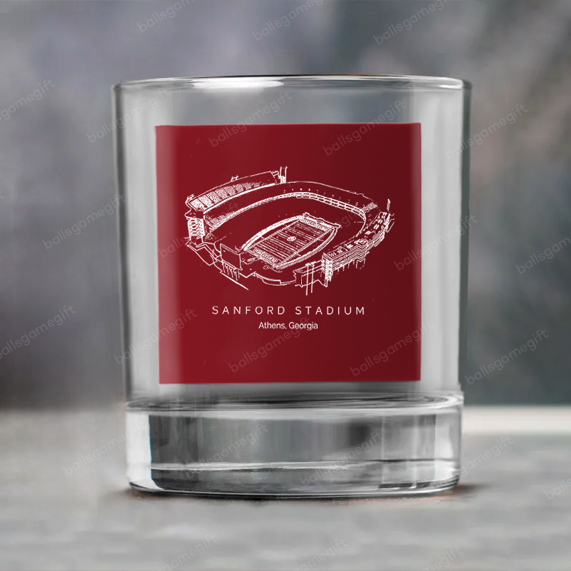 Sanford Stadium - Georgia Bulldogs Whiskey Cup