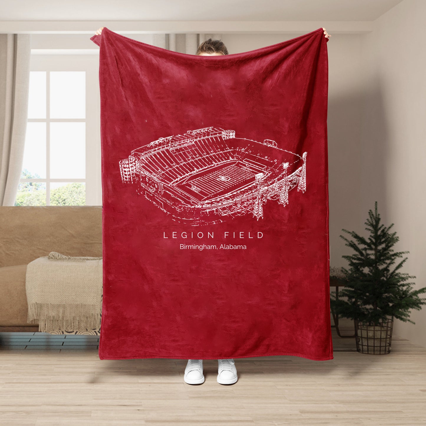 Legion Field - UAB Blazers football,College Football Stadium Blanket