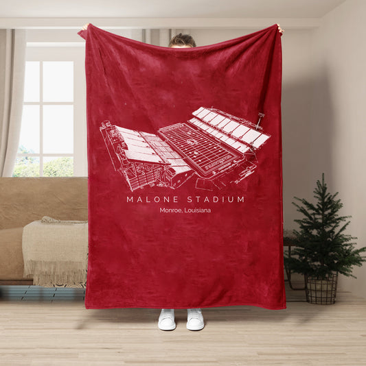 Malone Stadium - Louisiana–Monroe Warhawks football,College Football Blanket