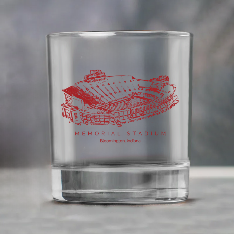 Memorial Stadium (Indiana) - Indiana Hoosiers Whiskey Cup