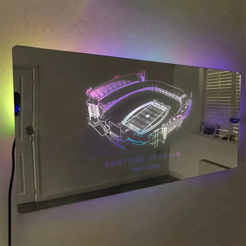 Sanford Stadium Mirror Light-Gifts For Sports Lovers