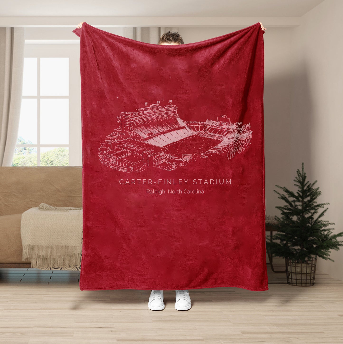 Carter–Finley Stadium - NC State Wolfpack football, College Football Blanket