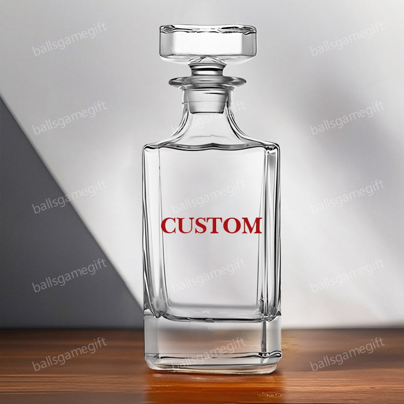 Custom Football Stadium Whiskey Bottles(Various bottle styles）-Gifts For Sports Lovers