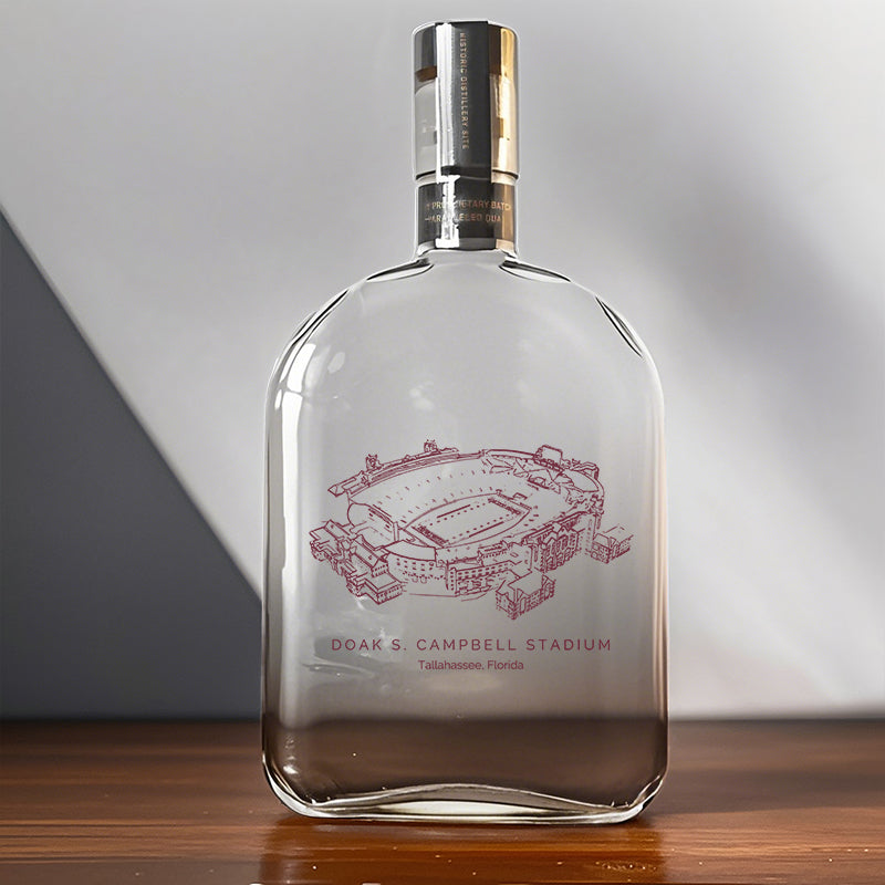 Doak S. Campbell Stadium- Florida State Seminoles Whiskey Bottles