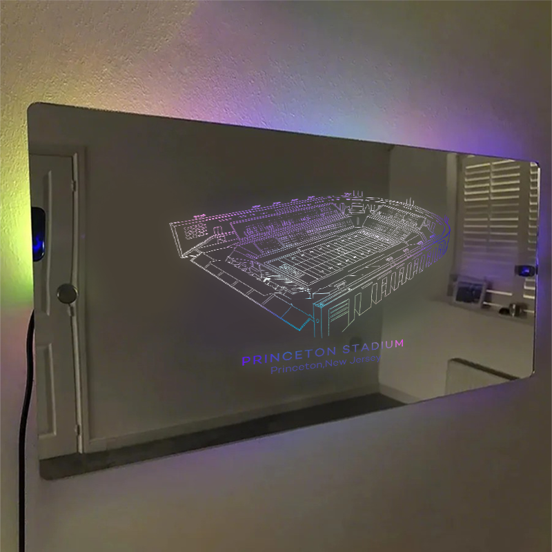 Princeton Stadium Mirror Light-Gifts For Sports Lovers、Princeton Tigers、New Jersey