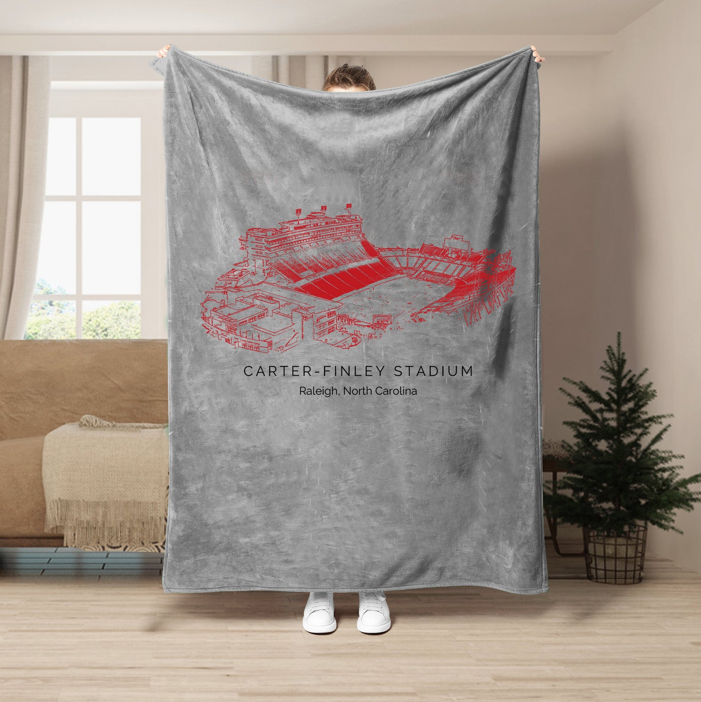 Carter–Finley Stadium - NC State Wolfpack football, College Football Blanket