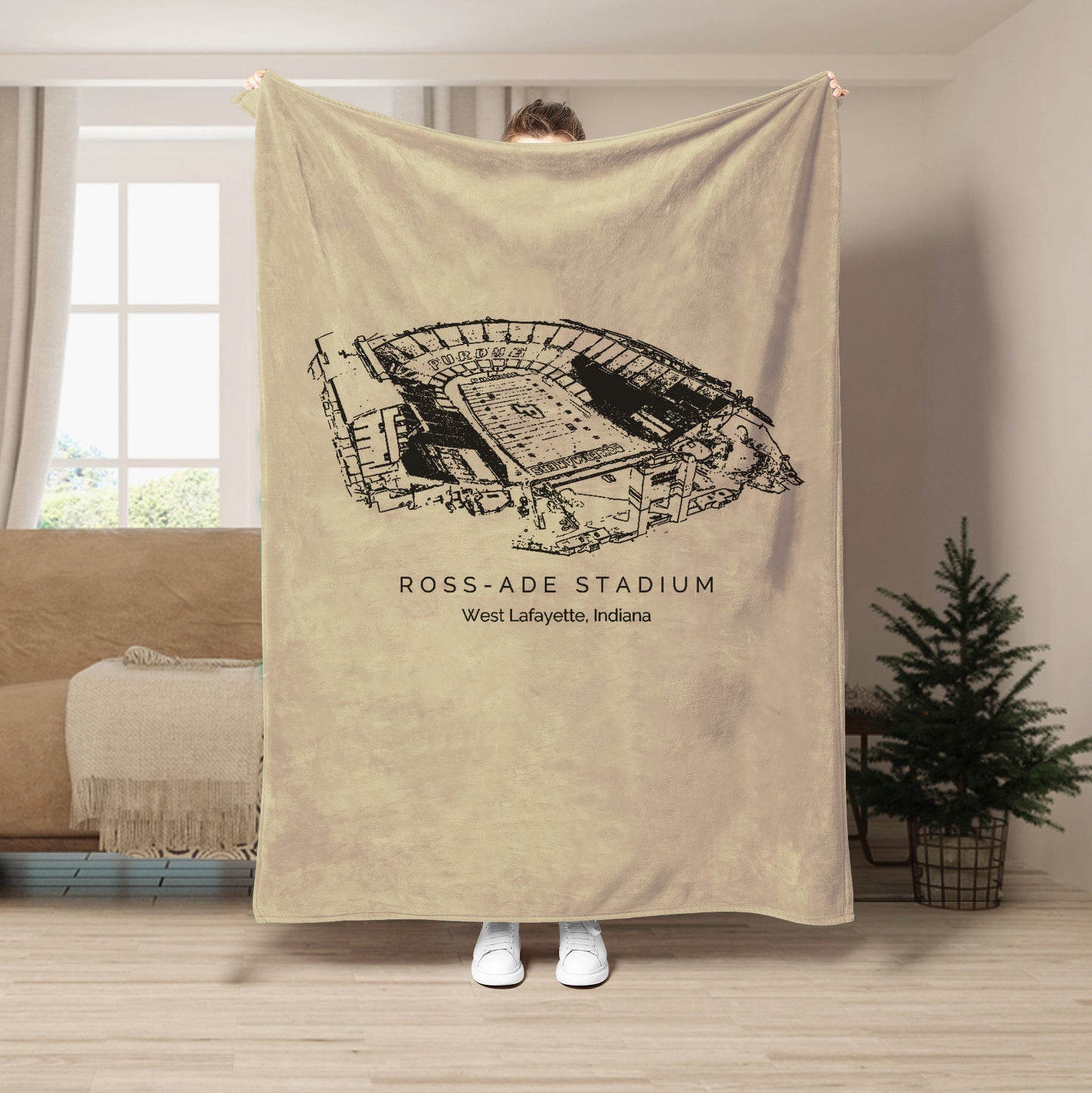 Ross–Ade Stadium - Purdue Boilermakers football,College Football Blanket