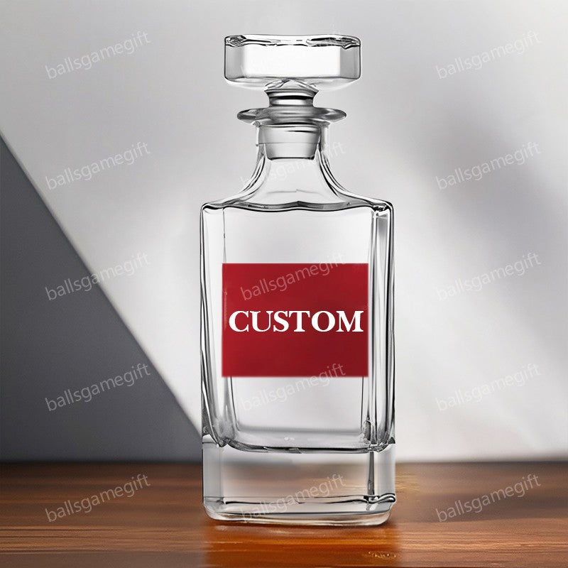 Custom Football Stadium Whiskey Bottles(Various bottle styles）-Gifts For Sports Lovers