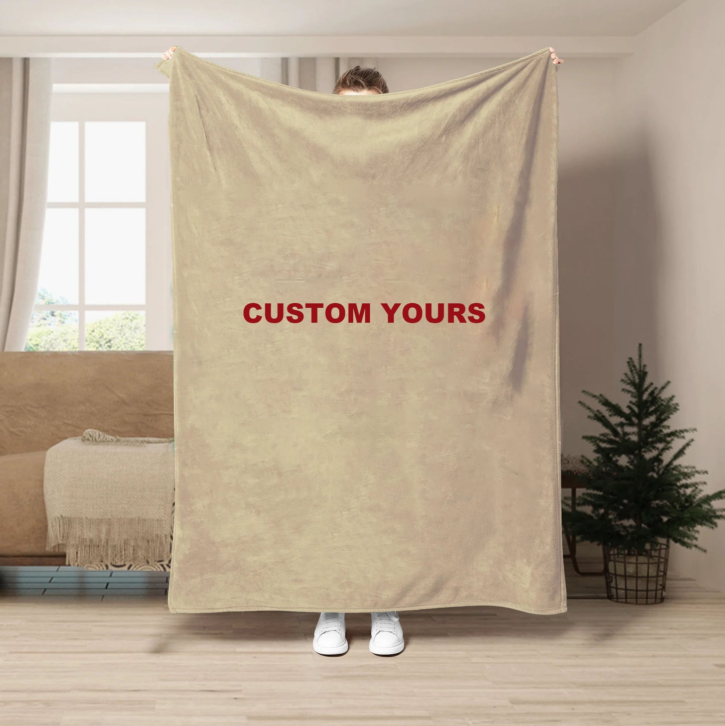 Custom Football Stadium Blanket