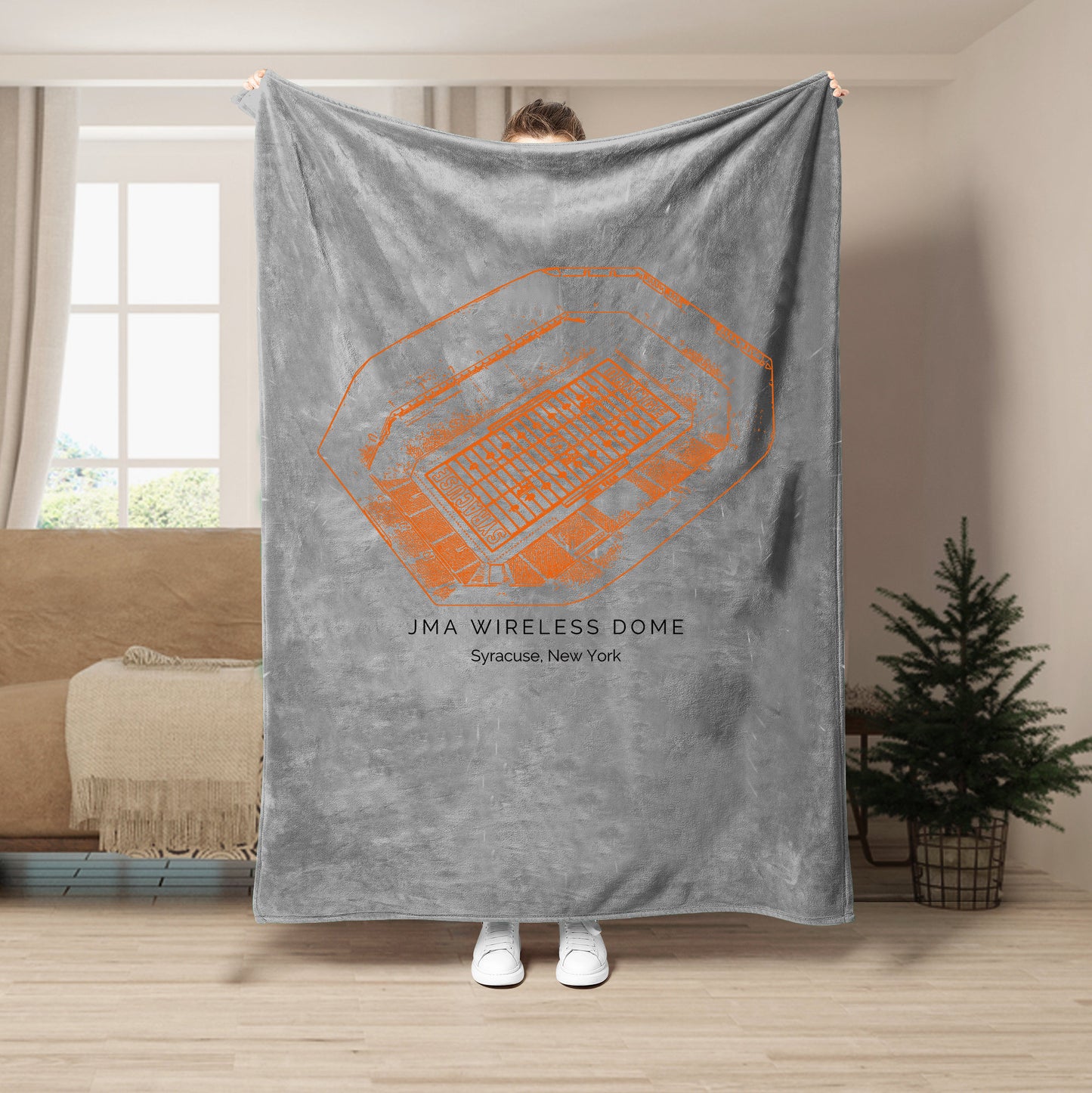 JMA Wireless Dome - Syracuse Orange football,College Football Stadium Blanket