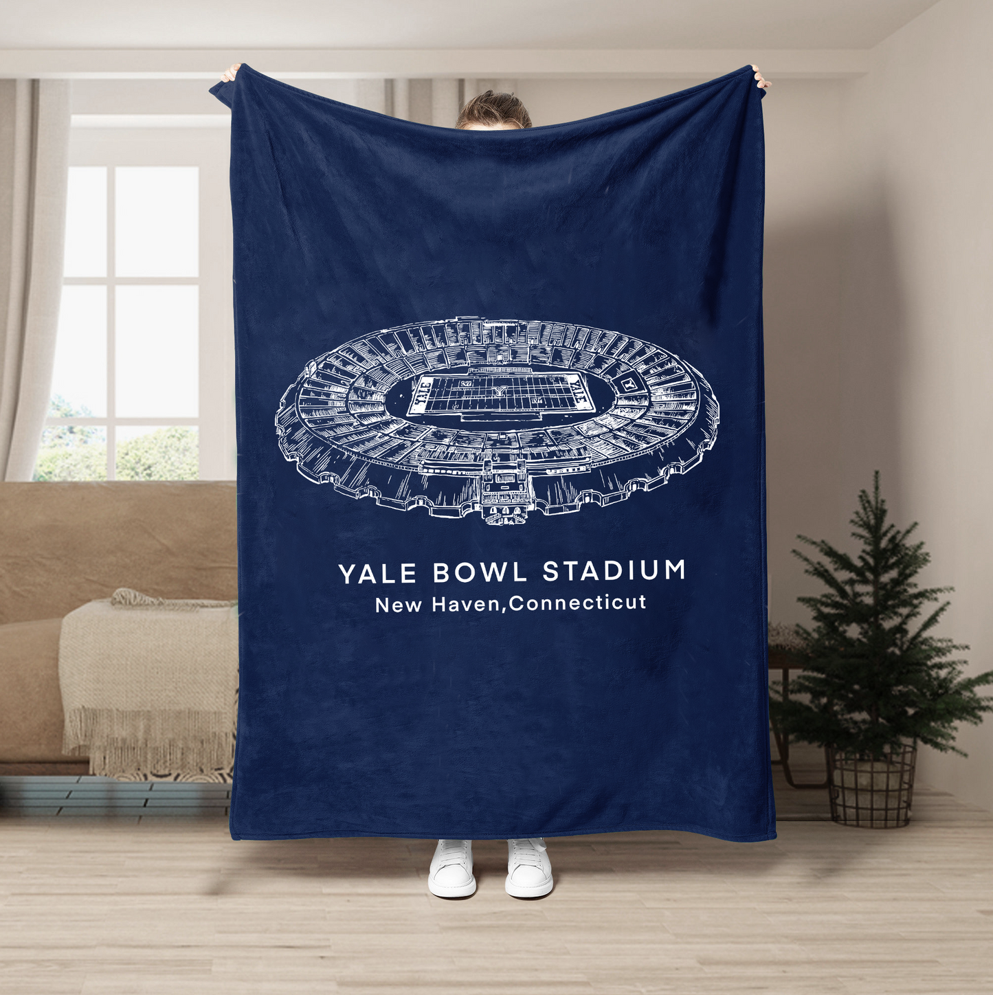 Yale Bowl Stadium - Yale Bulldogs football, College Football Blanket