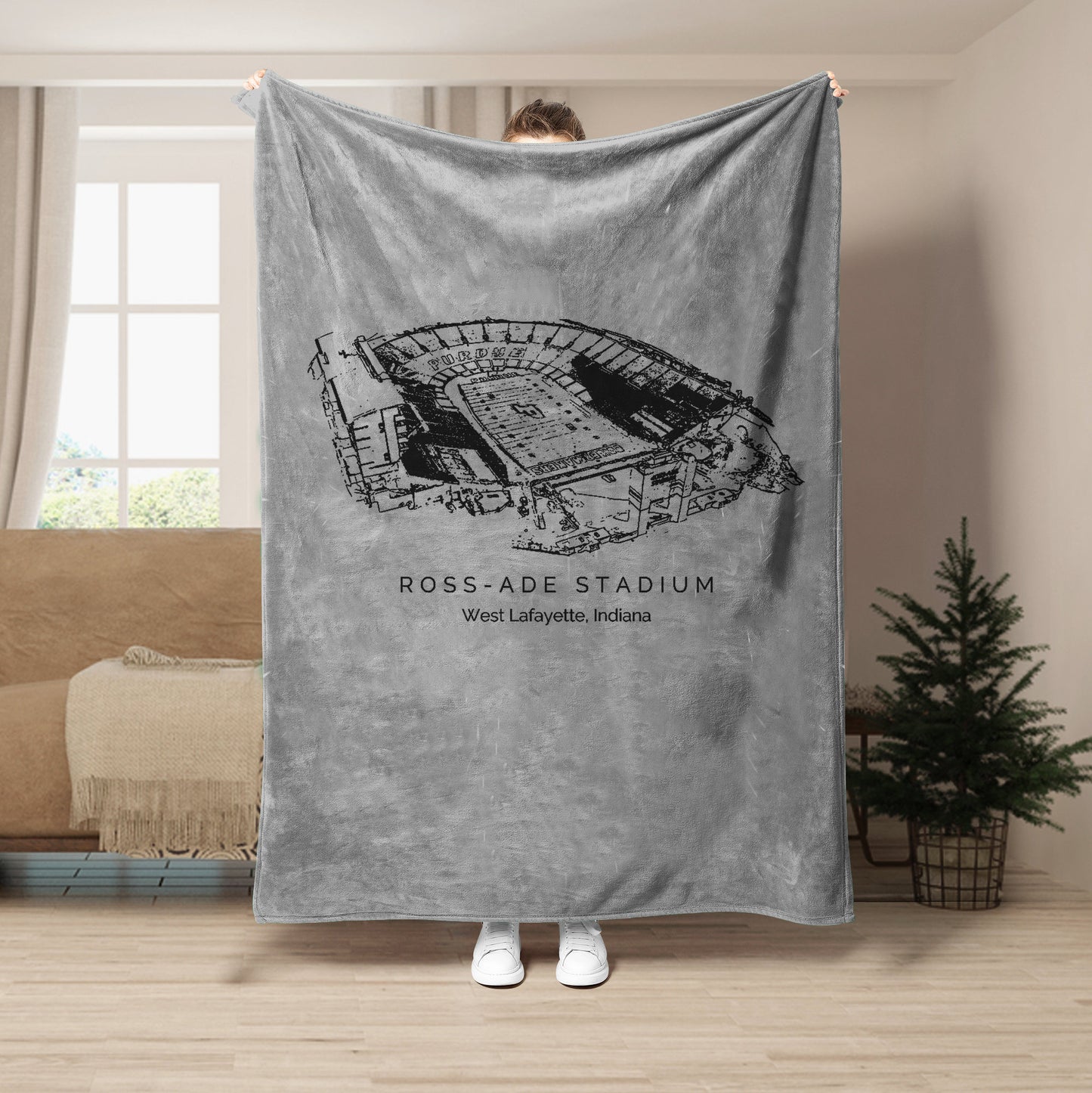 Ross–Ade Stadium - Purdue Boilermakers football,College Football Blanket