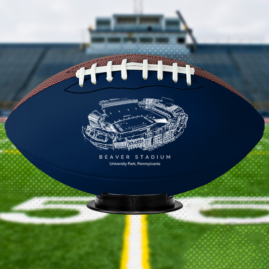 Beaver Stadium - Penn State Nittany Lions football, Stipple Art College Football