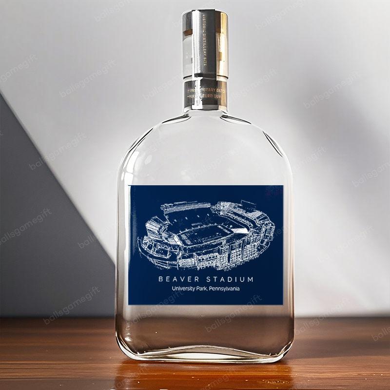 Beaver Stadium - Penn State Nittany Lions Whiskey Bottles