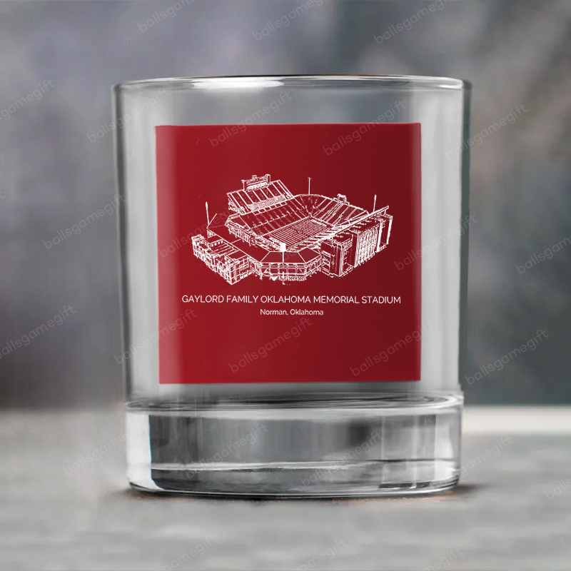 Gaylord Family Oklahoma Memorial Stadium - Oklahoma Sooners Whiskey Cup