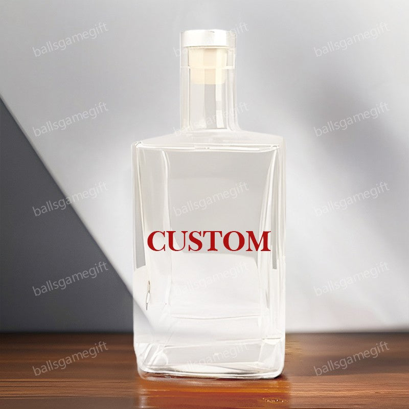 Custom Football Stadium Whiskey Bottles(Various bottle styles）-Gifts For Sports Lovers