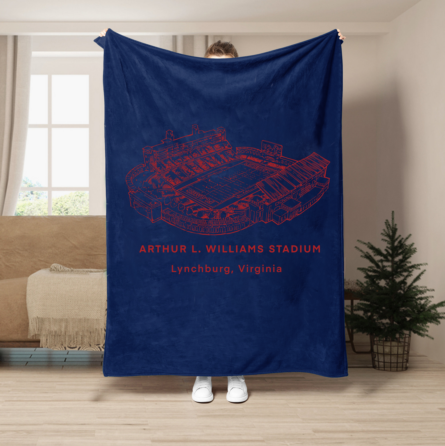 Arthur L. Williams Stadium - Liberty Flames football, College Football Blanket