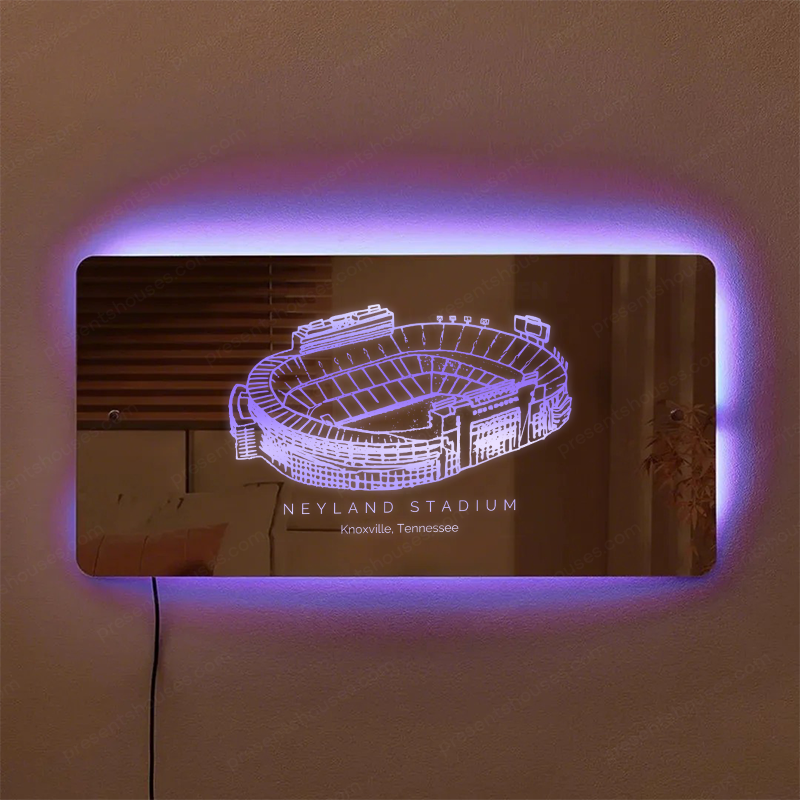 Neyland Stadium Mirror Light – Gifts for Sports Lovers