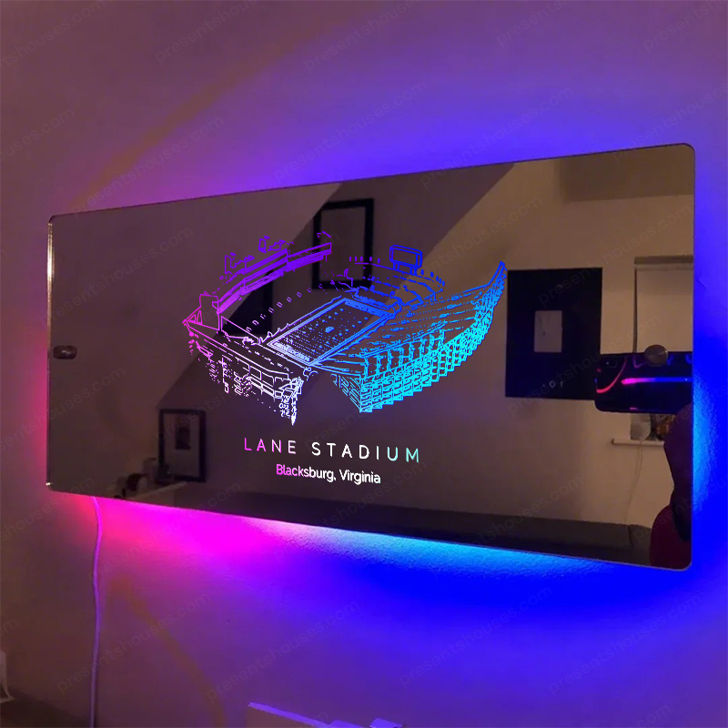 Lane Stadium Mirror Light-Gifts For Sports Lovers