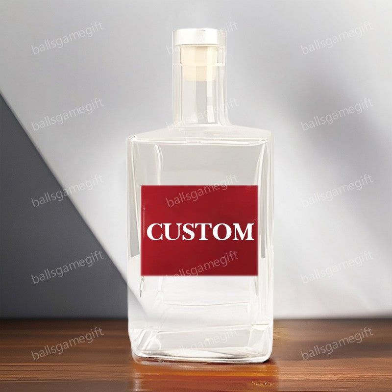 Custom Football Stadium Whiskey Bottles(Various bottle styles）-Gifts For Sports Lovers