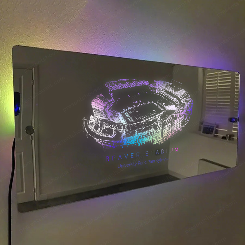 Beaver Stadium Mirror Light-Gifts For Sports Lovers