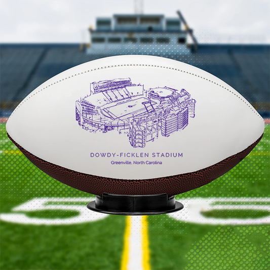 Dowdy–Ficklen Stadium - East Carolina Pirates football, Stipple Art College Football