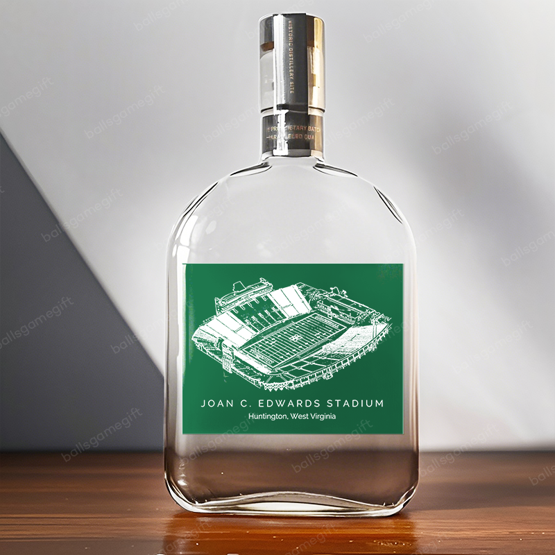 Joan C. Edwards Stadium-Whiskey Bottles-Gifts For Sports Lovers