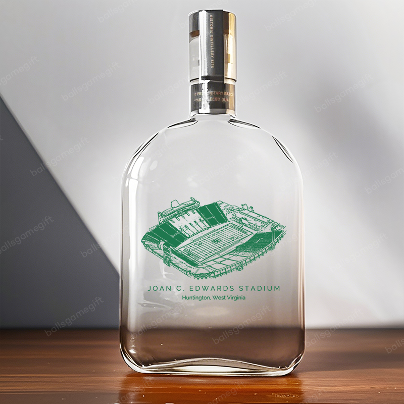 Joan C. Edwards Stadium-Whiskey Bottles-Gifts For Sports Lovers