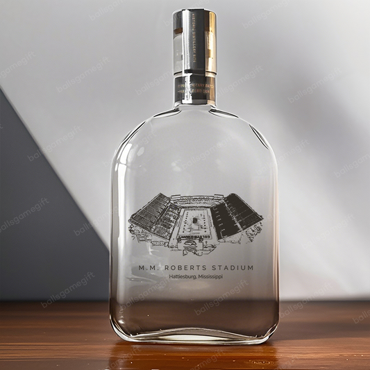 M. M. Roberts Stadium-American football,Whiskey Bottles-Gifts For Sports Lovers